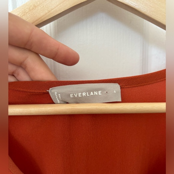 Everlane Silk Terracotta Dress - 6/8 - Picture 3 of 5